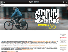 Tablet Screenshot of cyclecenter.com
